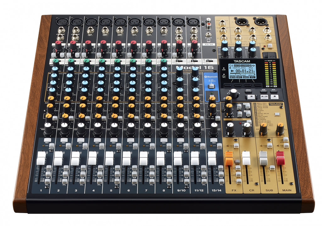 MODEL 16 TASCAM 14-KANAALS ANALOGE MIXER