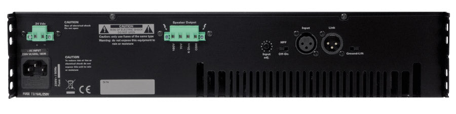 CPA24 AUDAC 100V Versterker
