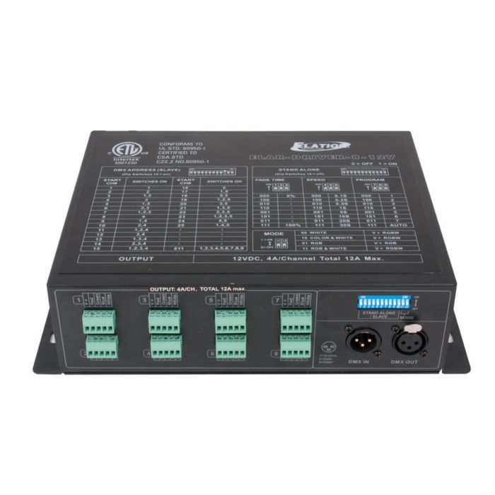 Elar Driver 8 - 12V Elation