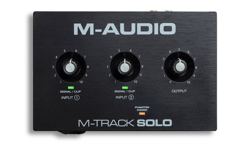 M-TRACK SOLO AUDIO INTERFACE M-AUDIO