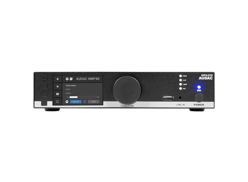 MFA208 AUDAC Install Versterker 