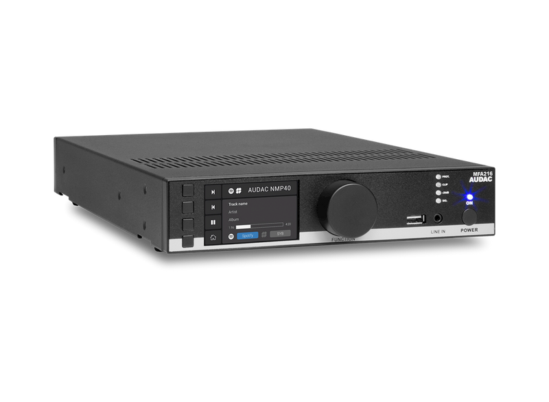 MFA216 AUDAC Install Versterker