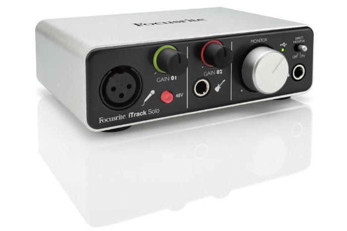 iTRACK SOLO FOCUSRITE 2 IN/2 OUT iOS AUDIO INTERFACE