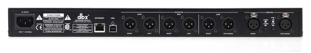 DRIVERACK PA2 DBX Luidspreker management processor