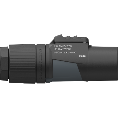 NAC3M-TRUE1-S Neutrik PowerCON TRUE1 Stekker Mannelijk (Small)