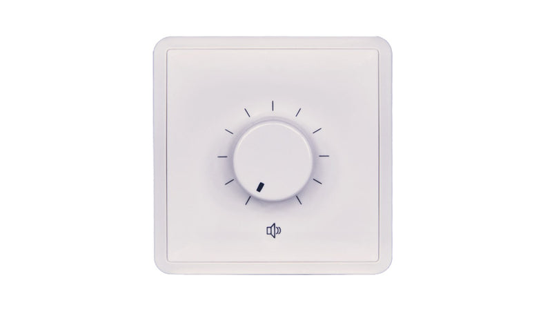 VC3062/W AUDAC VOLUMEREGELAAR 100V MAX 60W 80X80 STANDAARD