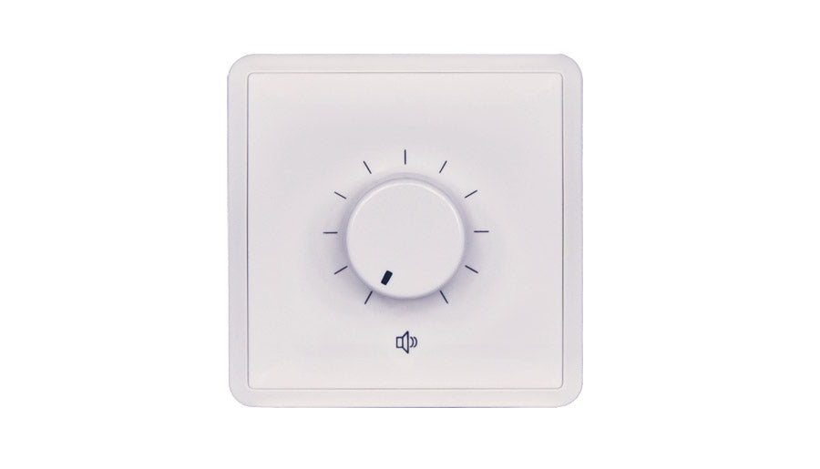 VC3062/W AUDAC VOLUMEREGELAAR 100V MAX 60W 80X80 STANDAARD
