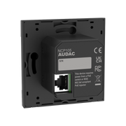 NCP105/B Audac Universele Netwerk/PoE Wandpaneelcontroller (Zwart)