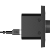NCP105/B Audac Universele Netwerk/PoE Wandpaneelcontroller (Zwart)