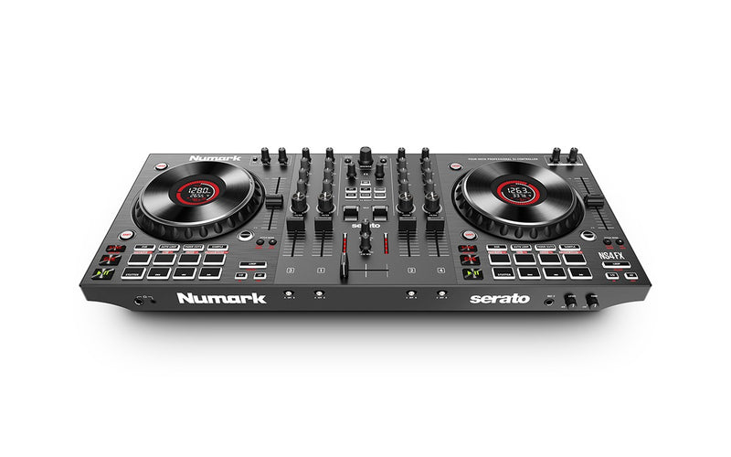 NS4FX 4-kanaals dj-controller Numark