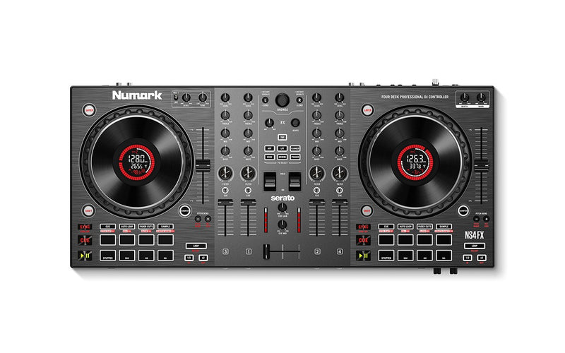 NS4FX 4-kanaals dj-controller Numark