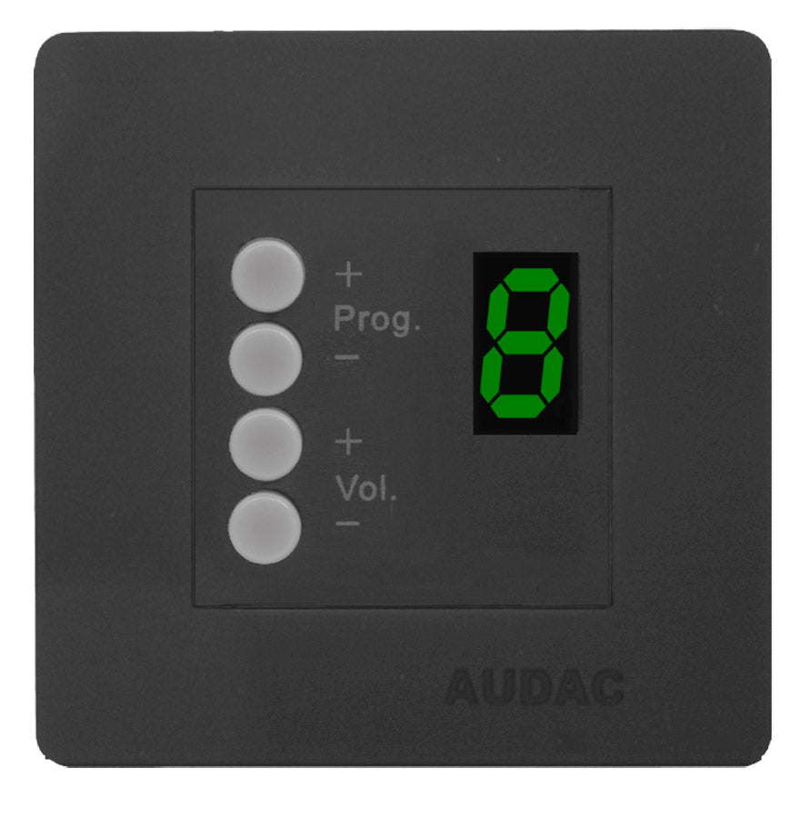 DW3020/B  zwart Audac