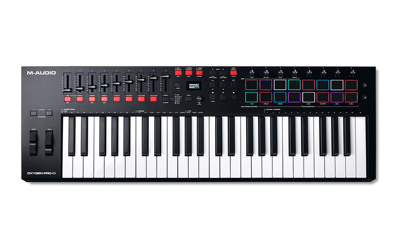 OXYGEN PRO 49 M-AUDIO USB-MIDI KEYBOARD