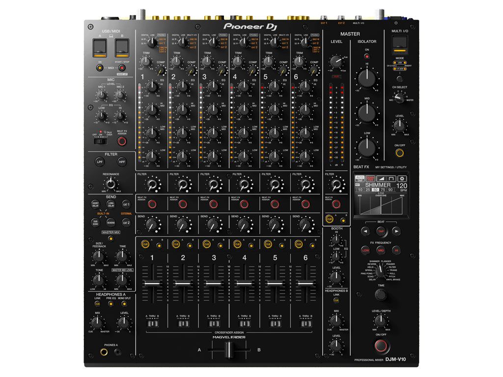 DJM-V10 Pioneer DJ 6-kanaals DJ Mixer