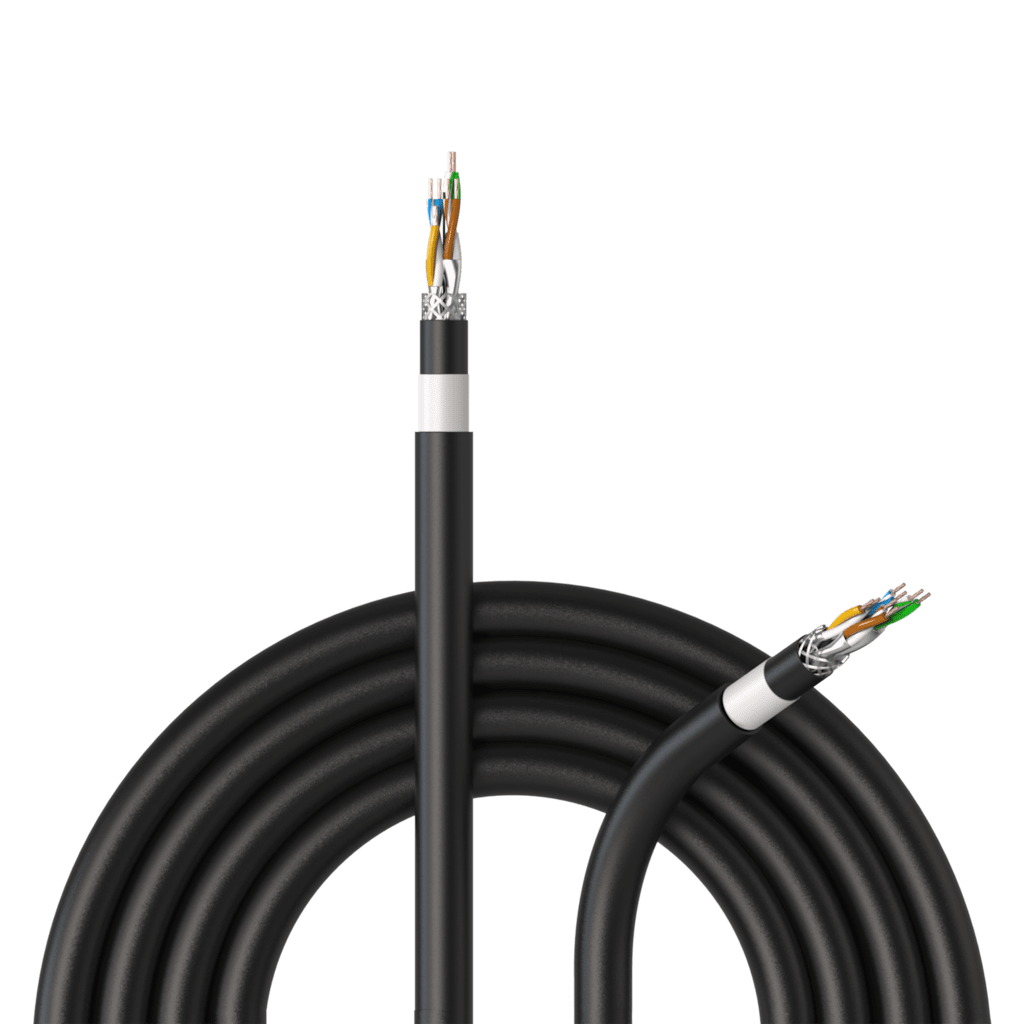 PCT60SF/1 Cat6A S/FTP Duraflex Netwerkkabel Pur Procab (100m)