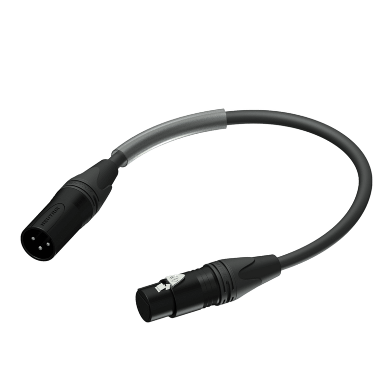PLP150 DMX ADAPTER 3-PIN - 5-PIN XLR 0.25m