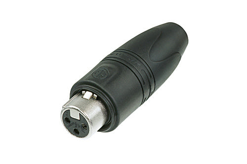 NC3FXX-HD-D 3P. XLR CONNECTOR FEMALE WATERBESTENDIG IP67 NEUTRIK