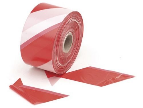 SIGNALISATIELINT ROOD/WIT 250M PEREL