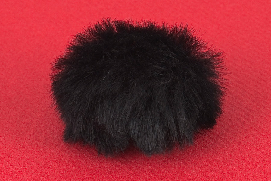 Windjammer single lavalier zwart Rycote (prijs per stuk)