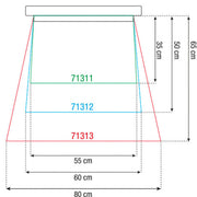 Sleeve voor Raincover 50CM Showtec