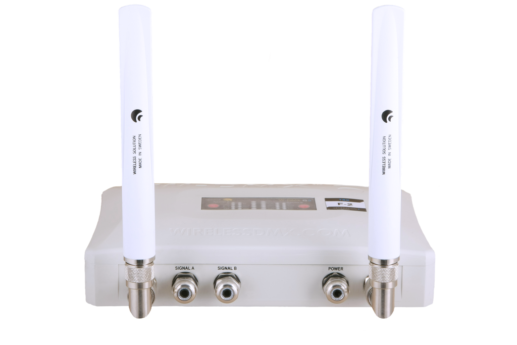 W-DMX WHITEBOX F-2 G5 SHOWTEC TRANSRECEIVER 2.4 / 5.8 GHz