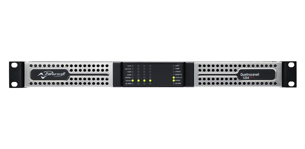 QuattroCanali 1204 DSP plus D Powersoft Versterker