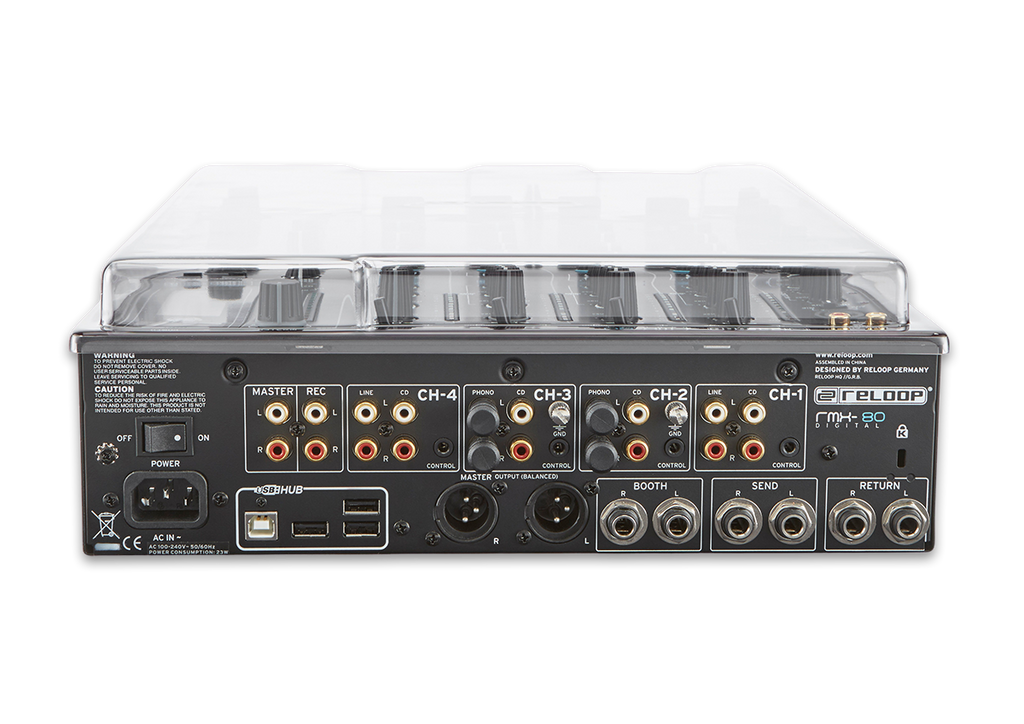 Decksaver voor Reloop RMX-95 / RMX-90 / RMX-80 / RMX-60