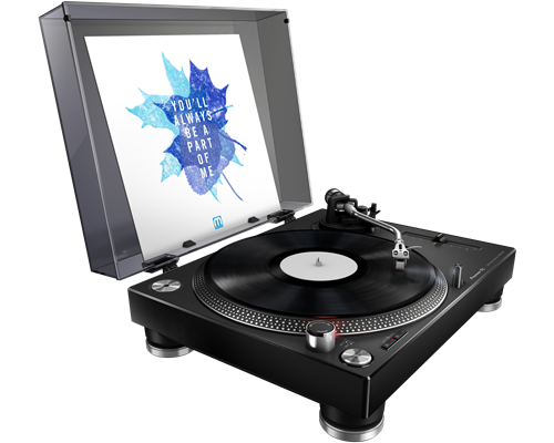 PLX-500-K PIONEER DJ Draaitafel met directe aandrijving