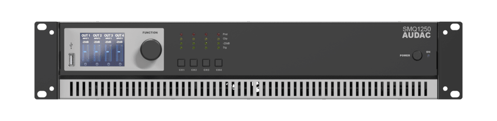 SMQ1250 AUDAC WaveDynamics™ Versterker