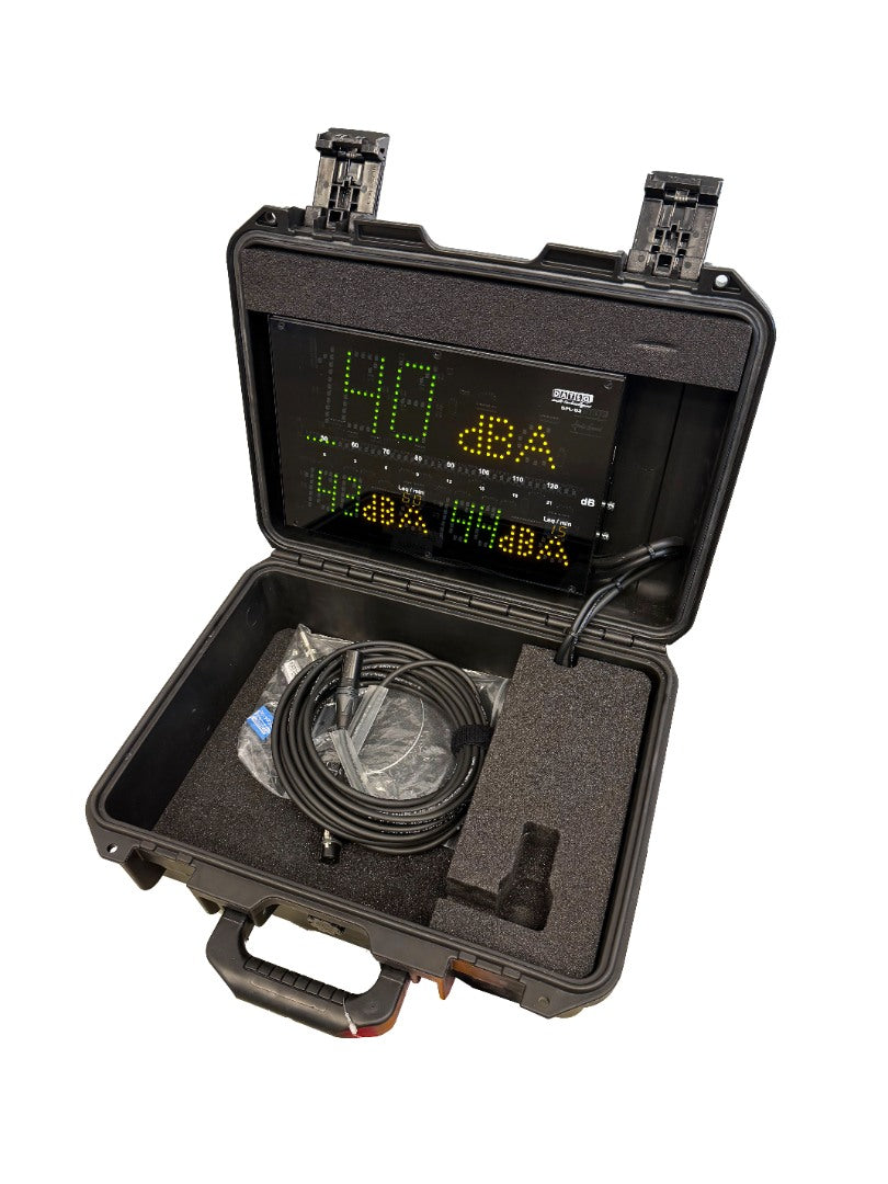SPL-D3 MK2 DATEQ Decibelmeter display met logfunctie &amp; case
