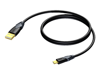 CLD615/1.5 USB 2.0 A NAAR USB MINI B 1.5 M PROCAB