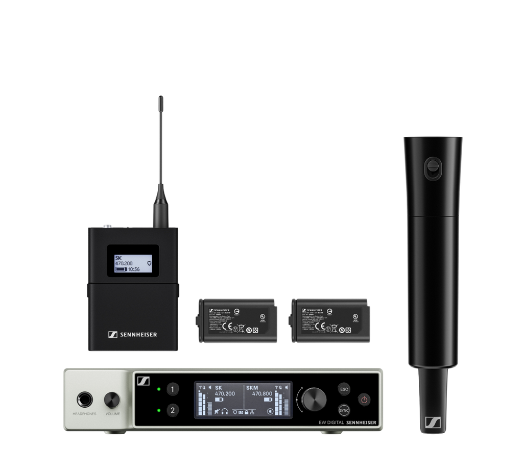 EW-DX SK/SKM-S Base Set (Q1-9) SENNHEISER (470.20-550 MHz, BE)