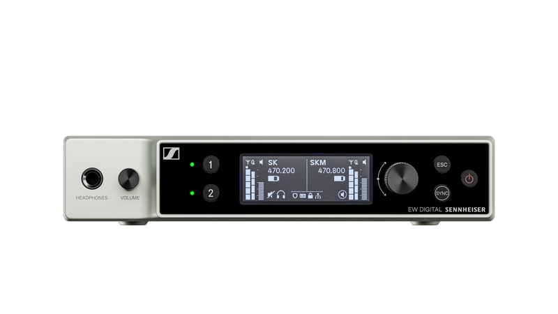 EW-DX EM 2 (R1-9) SENNHEISER 2-Kanaals Ontvanger (520-607.7 MHz)