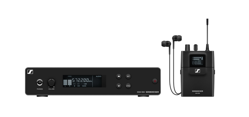 XSW IEM Set (A) Sennheiser Draadloze in-ear set (476-500 Mhz, BE) 