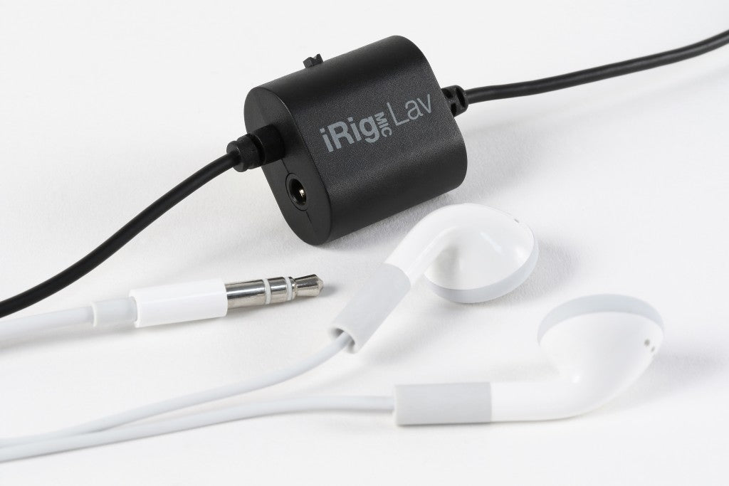 iRIG MIC LAV IK MULTIMEDIA lavelier microfoon