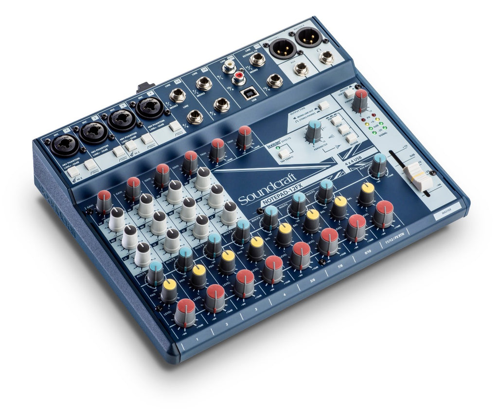 Notepad-12FX Soundcraft Mengtafel