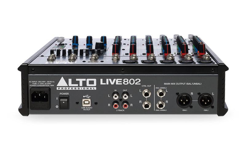 Live 802 ALTO 8-kanaals analoge mengtafel