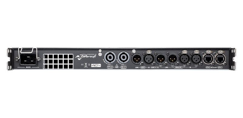 T902 PowerSoft Versterker met DSP en Dante