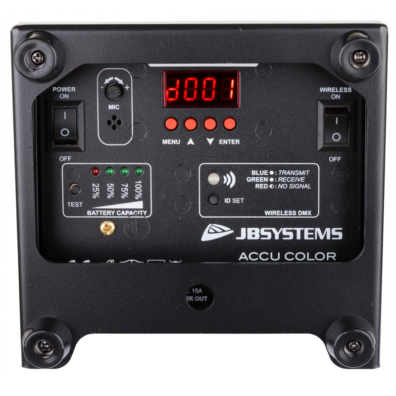 Accu Color Zwart JB-Systems