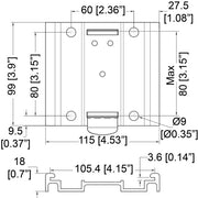 W0093 WIELPLAAT VOOR W0985/80 &amp; W0990/80 PENN ELCOM
