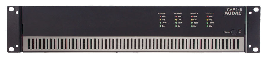 CAP448 AUDAC 4-kanaals 100V versterker