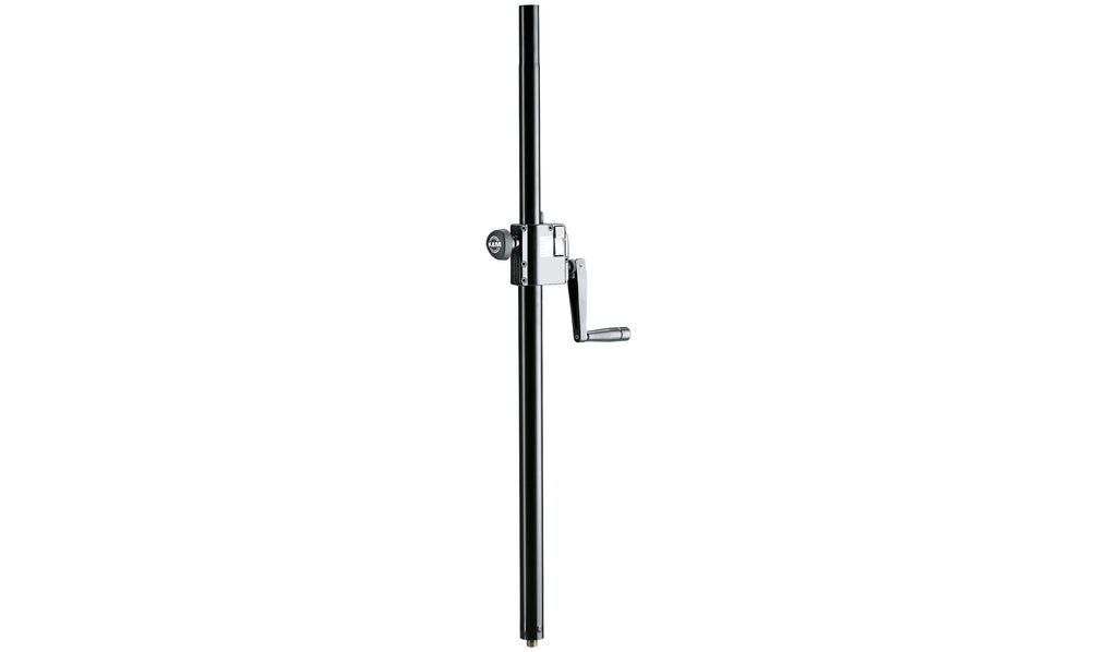 21339 K&amp;M Wind-Up Tussenpaal 94-150,5 cm Zwart
