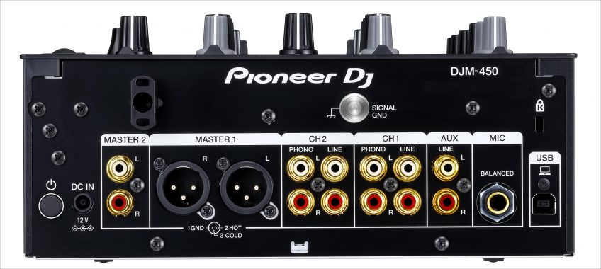 DJM-450 PIONEER DJ 2-kanaals DJ mixer