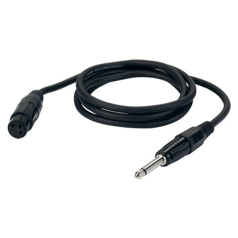 FL02150 DAP-AUDIO / unbal. XLR-F 3p. > Jack mono 1,5M
