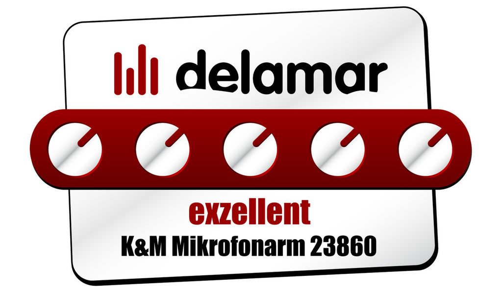 23860 MICROFOON TAFELARM ZWART K&amp;M
