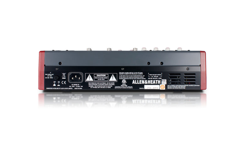 ZED-10 ALLEN &amp; HEATH 10-kanaals analoge USB mengtafel met FX