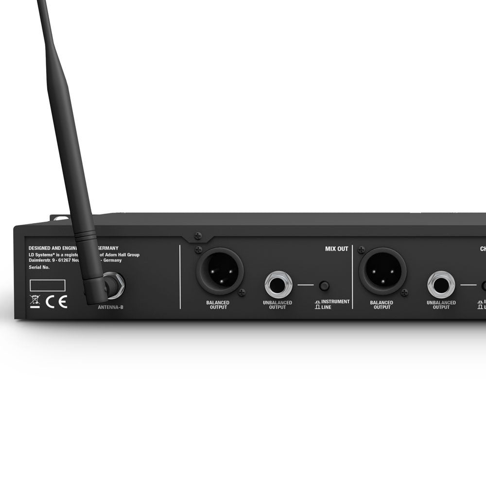 U508 BPH2 LD SYSTEMS DR. SYSTEEM  2X HEADSET  863-865MHZ 