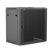 WPR412R/B Caymon 19” Wandrek 12U 450mm Diepte (Zwart)