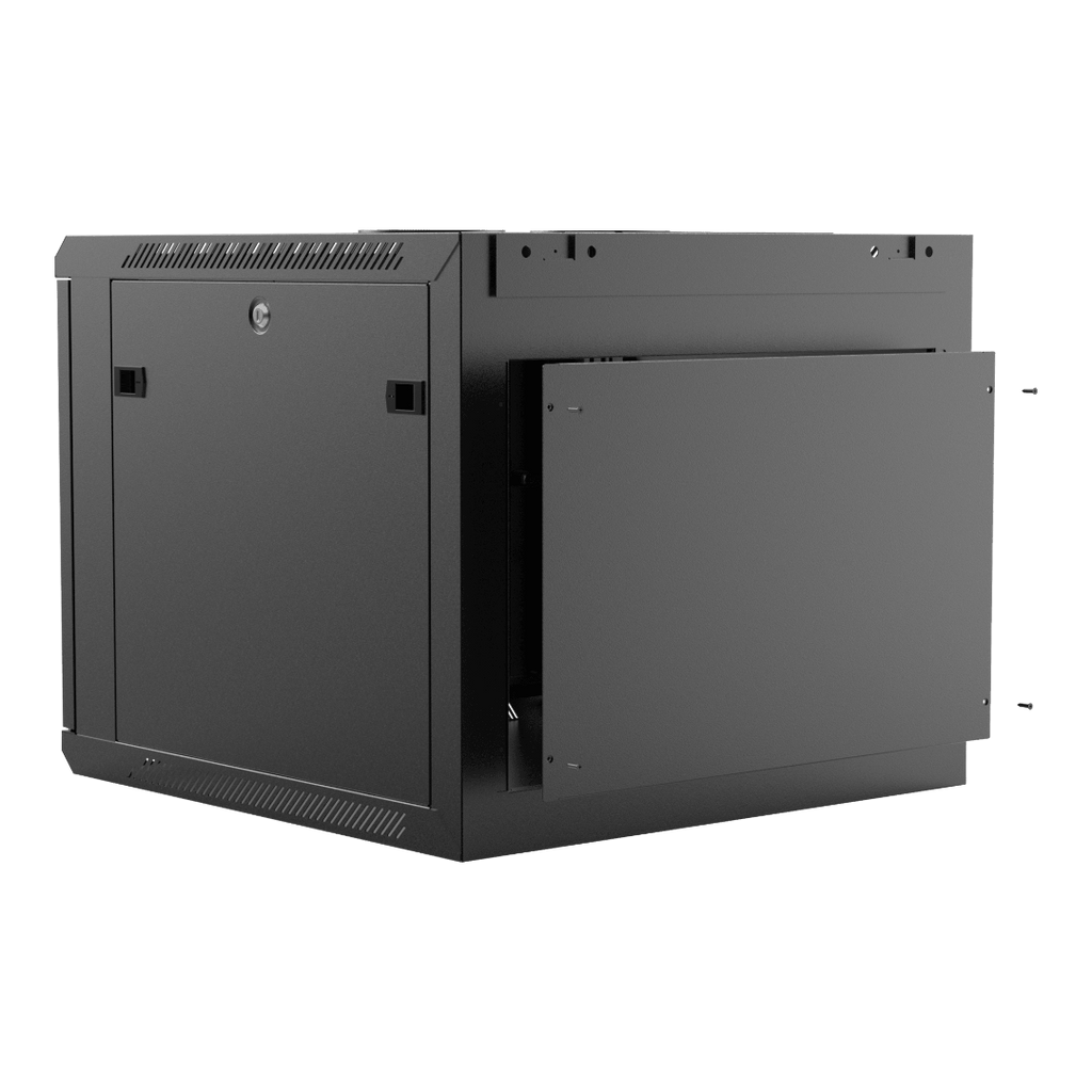 WPR609R/B Caymon 19” Wandrek 9U 600mm Diepte (Zwart)