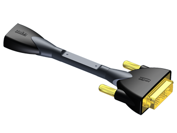 CLP341 ADAPTER HDMI VROUWELIJK NAAR DVI MANNELIJK - FLEXIBEL PROCAB